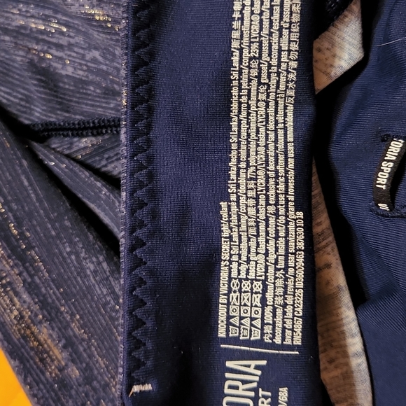 Victoria Secret size Small blue leggings - Picture 4 of 4